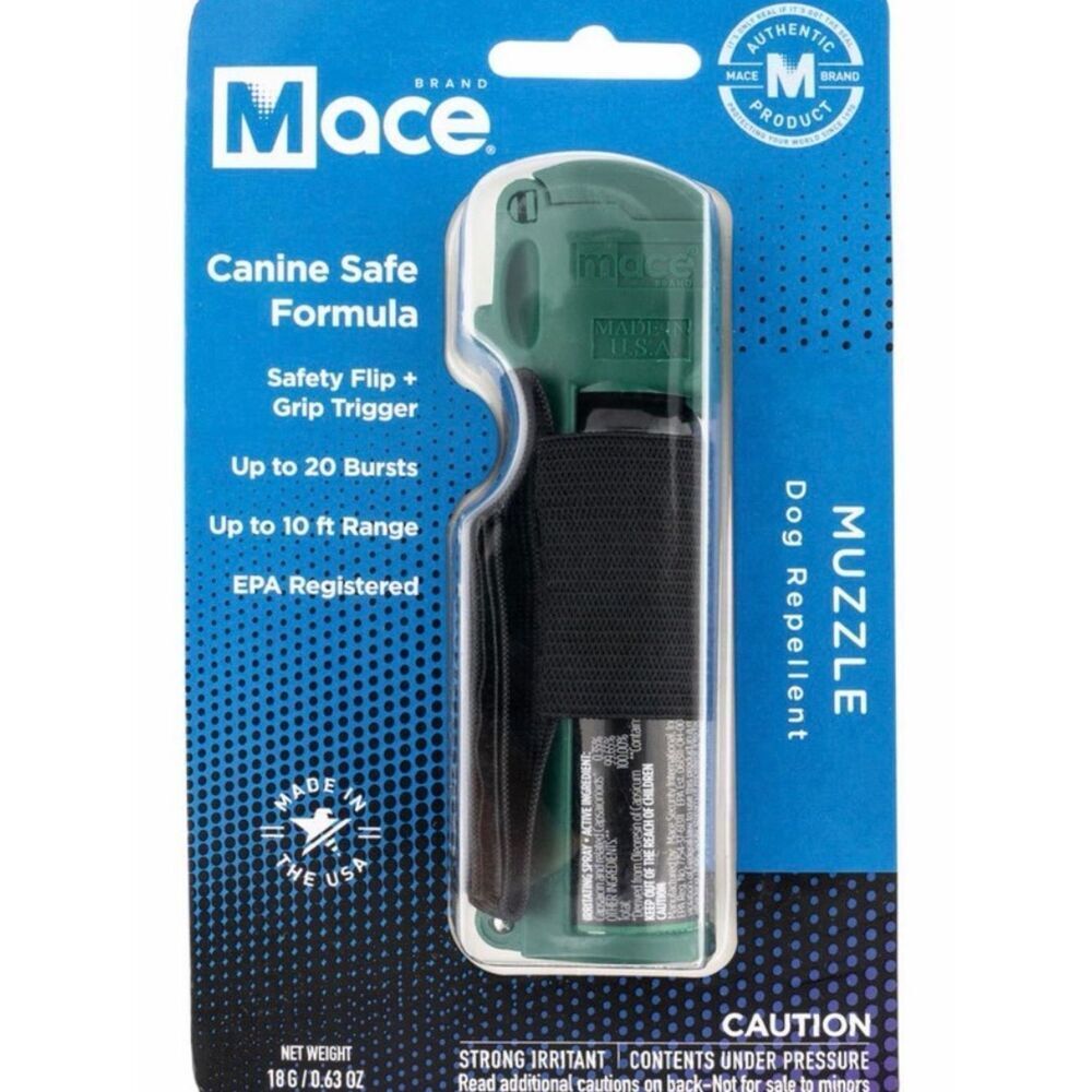 Mace Muzzle Dog Repellent Pepper Spray - 10' Range